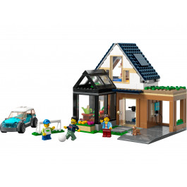 LEGO City Сімейний будинок й електромобіль (60398)