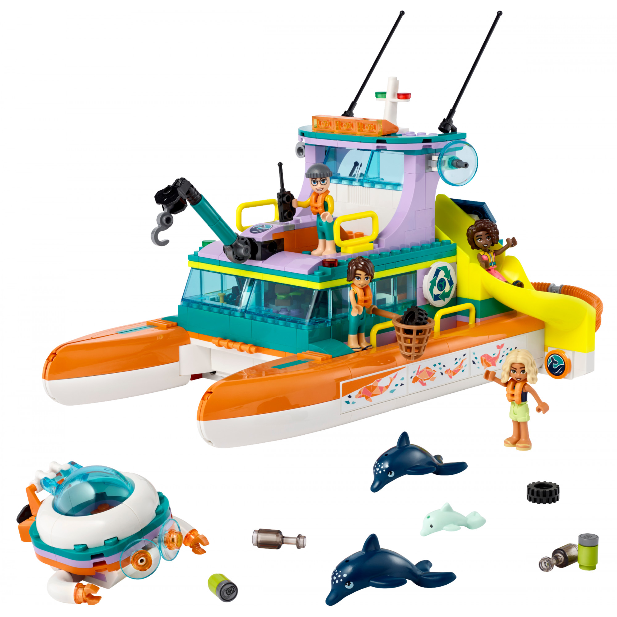 LEGO Friends Човен морської рятувальної бригади (41734) - зображення 1