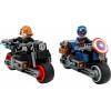 LEGO Marvel Мотоцикли Чорної Вдови й Капітана Америки (76260) - зображення 1