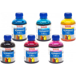   WWM Чернила для Epson P50/ T50/ R270/ TX650/ 1410 6x200ml (B/C/LC/M/LM/Y) (E83SET)