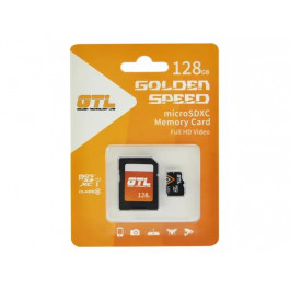 GTL 128 GB microSDXC UHS-I U1 + SD adapter (GTL-128-Micro)