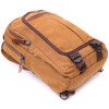 Vintage Рюкзак текстильний унісекс коричневий  21257 - зображення 3
