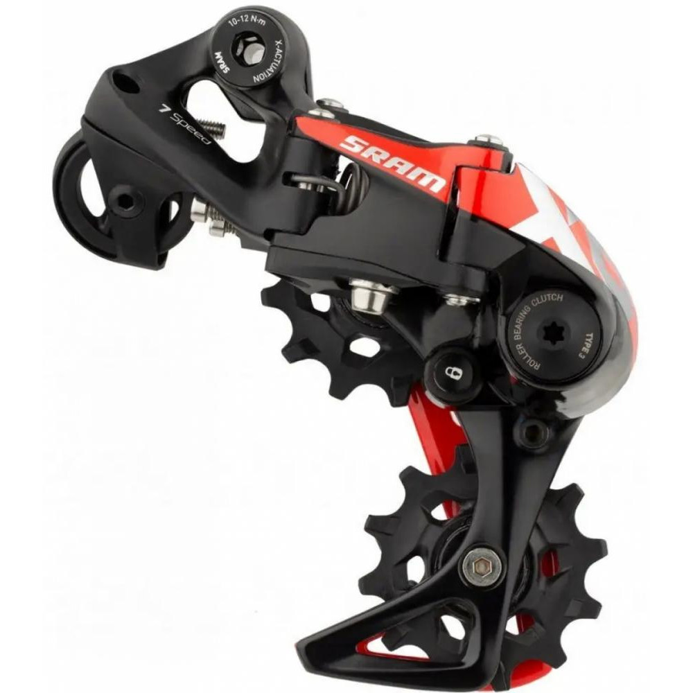 SRAM Переключатель задний  X01DH 7шв Short Cage Red 2020 - зображення 1