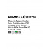 Nova Luce 9028750 Grammi 04, 60 Вт, 3000K - зображення 7