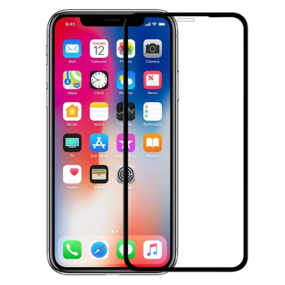 Joyroom Knight Tempered Glass Full-screen for iPhone X/iPhone Xs Black JM-215 - зображення 1