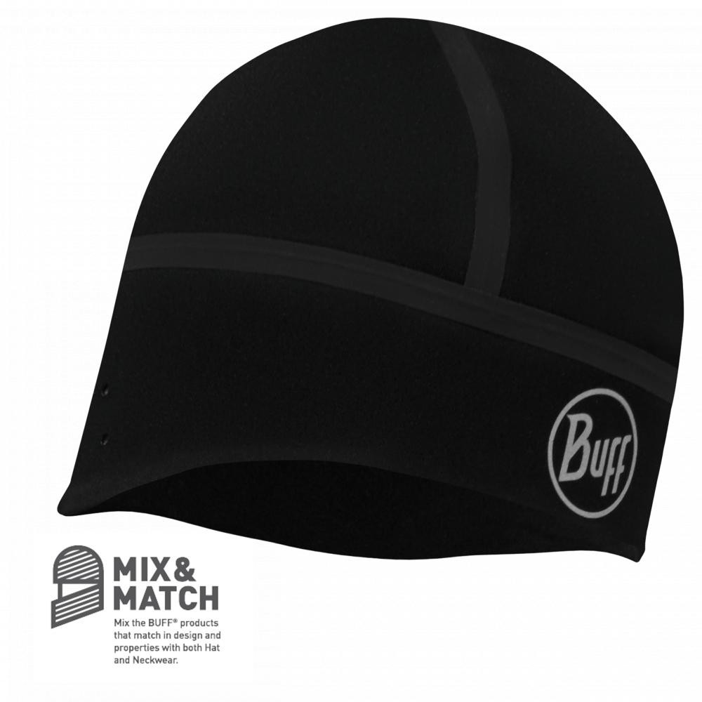 Buff Шапка  Windproof Hat, Solid Black - M/L (BU 111245.999.25.00) - зображення 1