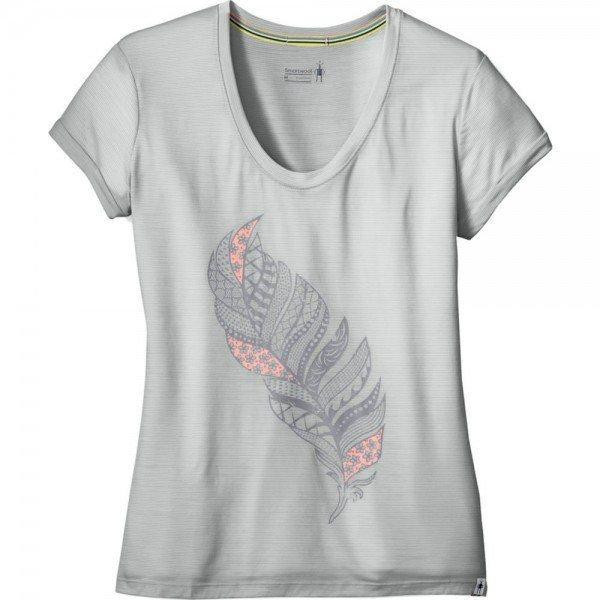 Smartwool Women`s Merino 150 Feather Tee XS, pebble gray (17263.083-XS) - зображення 1