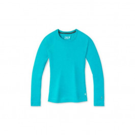   Smartwool Women"s Merino 250 Baselayer Crew Boxed кофта жіноча (Capri Blue Heather, XS) (SW016370.382-XS)