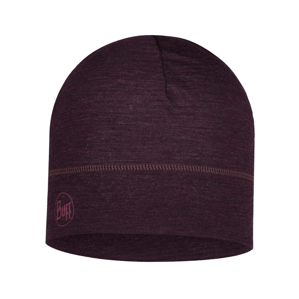 Buff Шапка  Merino Wool 1 Layer Hat, Solid Deep Purple (BU 113013.603.10.00) - зображення 1