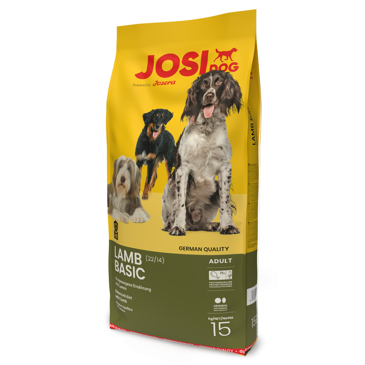 Josera JosiDog Lamb Basic 15 кг (50012165) - зображення 1
