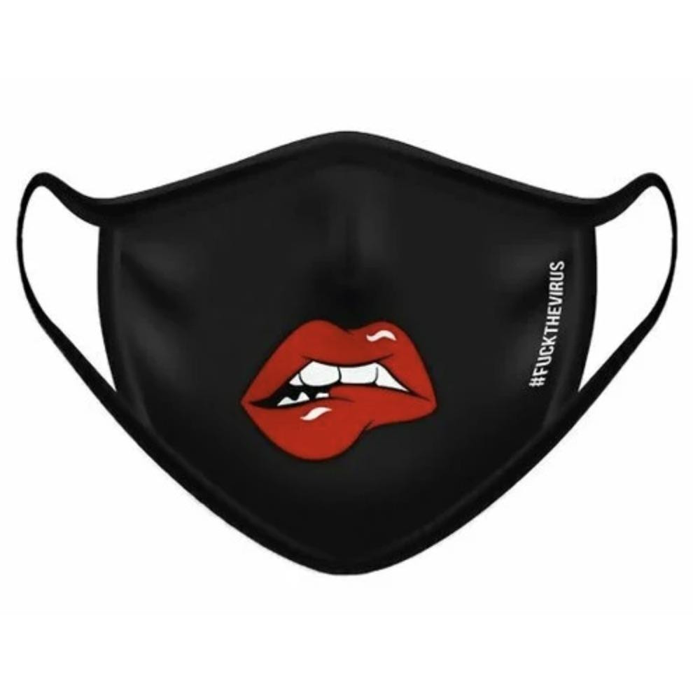  Маска FuckTheVirus Sexy Lips (Size S) - зображення 1