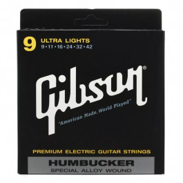 Gibson SEG-SA9 Humbucker Special Alloy Wound Ultra Lights .009-.042 (A001553)