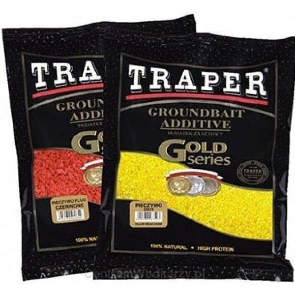 Traper Добавка Gold Series (бисквит) Fluo Orange 400g - зображення 1