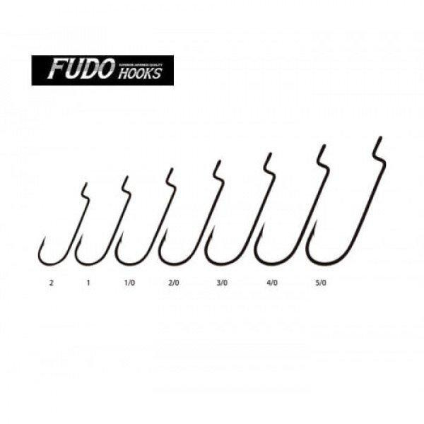 FUDO Hooks Worm 104 №4/0 (4pcs) - зображення 1