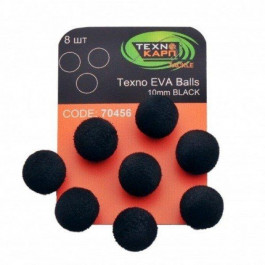 ТехноКарп Искус. приманка Texno EVA Balls / Black / 10mm / 8pcs