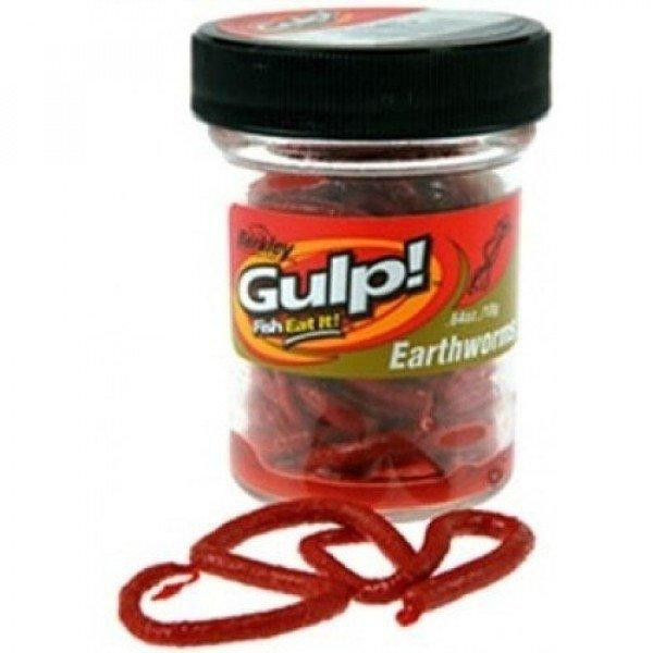 Berkley Gulp! Earthworms / 10cm / Red (1092973) - зображення 1