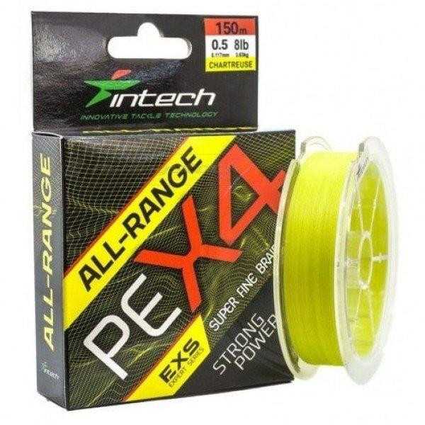 Intech All-Range PE X4 #0.5 / Yellow / 0.117mm 150m 3.63kg - зображення 1