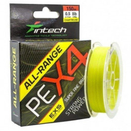 Intech All-Range PE X4 #0.5 / Yellow / 0.117mm 150m 3.63kg