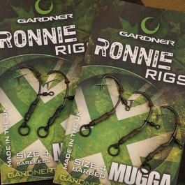   Gardner Ronnie Rigs / Barbed / №6 / 3pcs