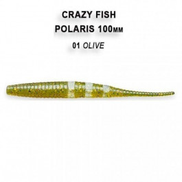   Crazy Fish Polaris 10cm (Olive/Kальмар)