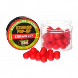 ТехноКарп Бойлы Pop-Up Exuding / Strawberry / 25g (79667)