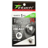 Intech Грузило Tungsten 74 / Steel Gray / 22g / 1pcs - зображення 1