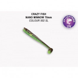 Crazy Fish Nano minnow 2.8" / 502SL