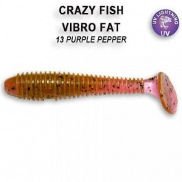 Crazy Fish Vibro Fat 2.7" / 13 Purple pepper