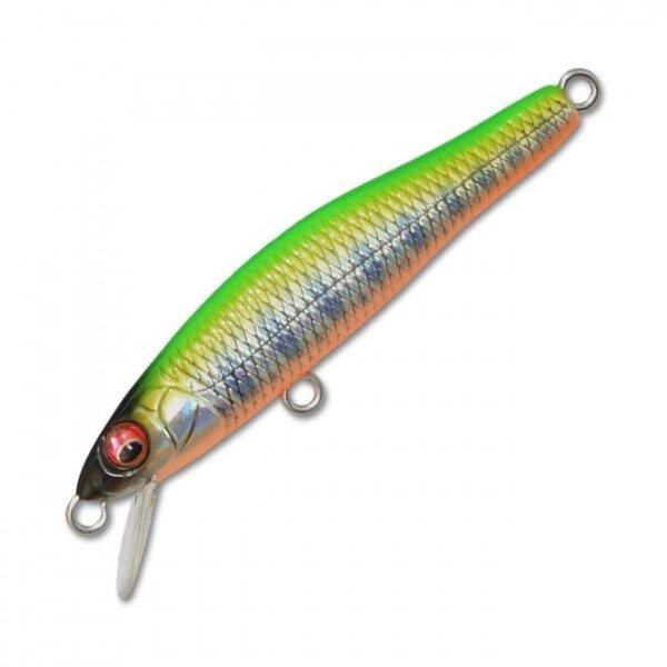 Megabass Great Hunting 55 Heavy Duty / Floating / LZ Lime Back OB - зображення 1