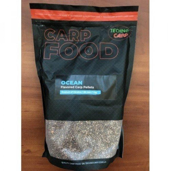 ТехноКарп Пеллетс Flavored Carp Pellets / Ocean / 3mm 1.0kg - зображення 1