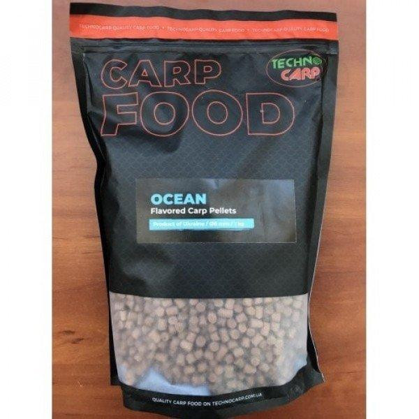 ТехноКарп Пеллетс Flavored Carp Pellets / Ocean / 6mm 1.0kg - зображення 1