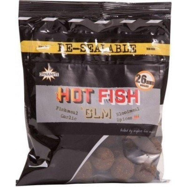 Dynamite Baits Бойлы Hot Fish & GLM - 26mm 350g (DY1007) - зображення 1