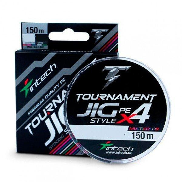 Intech Tournament Jig Style PE X4 / Multicolor / #0.6 / 0.128mm 150m 4.54kg - зображення 1