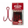 Vanfook Double Hook DW-31R / Red / №04 / 7pcs - зображення 1