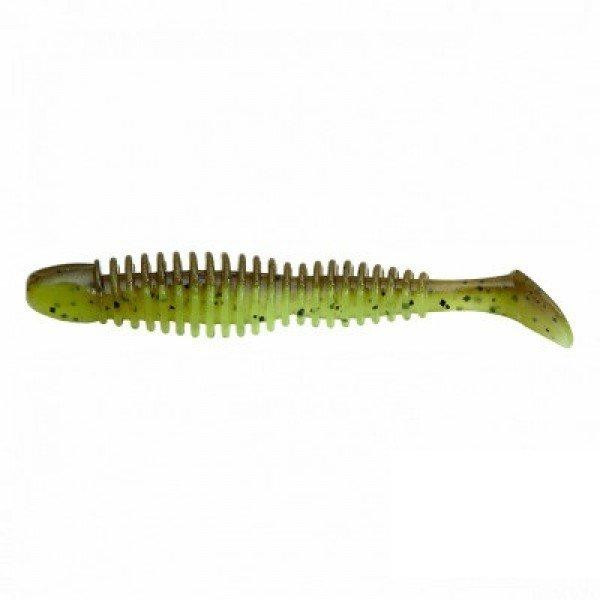 Reins Bubbling Shad 4'' (B08 Green Pumpkin Chart Melon) - зображення 1