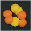 Enterprise Tackle Искусственные бойлы Half Boilies (Mixed Orange & Yellow) 15mm - зображення 1
