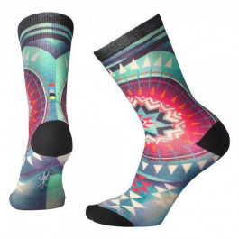   Smartwool Носки женские  Wm`s Morningside Print Crew Glacial Blue, р.M (SW 03827.781-M)