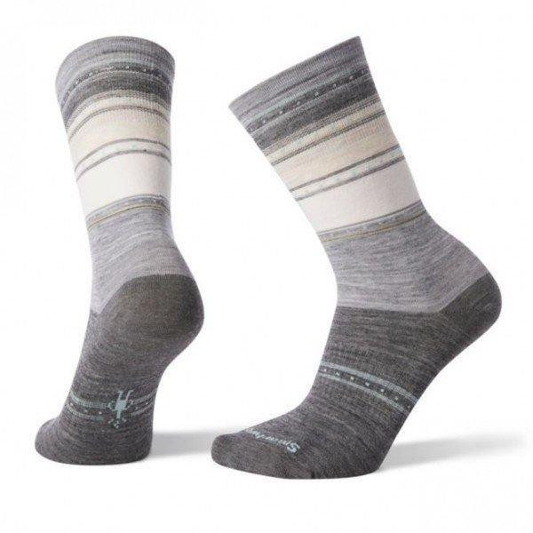 Smartwool Носки женские  Sulawesi Stripe Crew Light Gray, р.S (SW 03900.039-S) - зображення 1