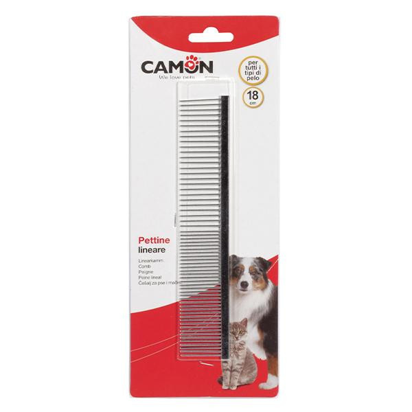 Camon Chrome-plated comb Хромований гребінь (B921) - зображення 1