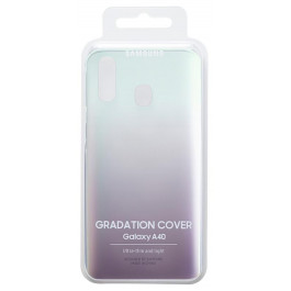   Samsung A405 Galaxy A40 Gradation Cover Black (EF-AA405CBEG)