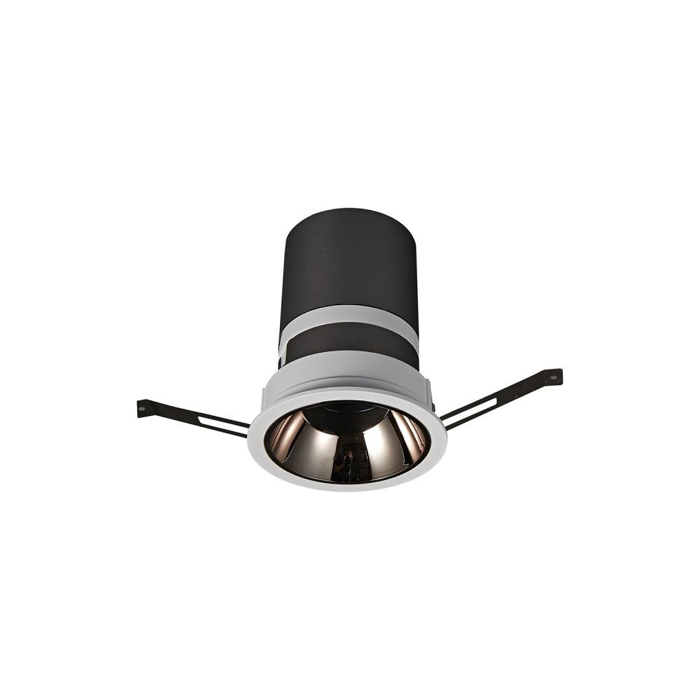 Skarlat Точковий світильник RFL76018 18W WH+NI 4000K - зображення 1
