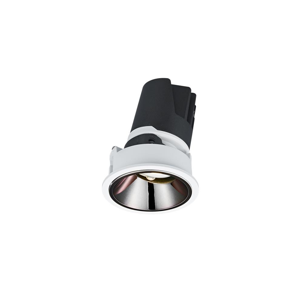 Skarlat Точковий світильник RFL76001 12W WH+NI 4000K - зображення 1