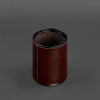 BlankNote Стакан для ручок у шкіряному чохлі бордовий краст  BN-SP-vin - зображення 3