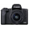 Canon EOS M50 Mark II kit (15-45mm) + Vlogger kit Black (4728C050) - зображення 1