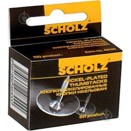 Scholz кнопки  канцелярські 50 шт d-10 мм 4831