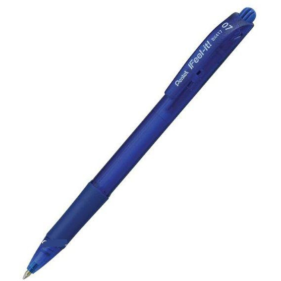 Pentel Ручка кулькова автоматична 0,7 мм  ВХ 417 417-С - зображення 1