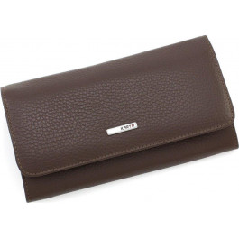   Karya Класичний жіночий гаманець коричневого кольору з натуральної шкіри  (55954)