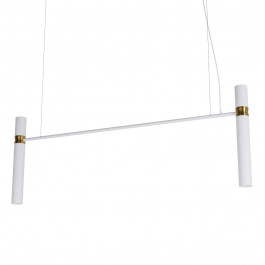 Pikart Lights Люстра Tube chandelier,  арт. 5299 Золотий/білий 150 см