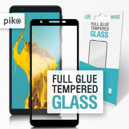 Piko Защитное стекло Full Glue для Samsung Galaxy A01 Core Black (1283126505041)