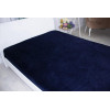 MirSon Простирадло на резинці Велюр Winter Frost 28-0006 Navy blue Velvet  150х190 см (2200003999785) - зображення 1